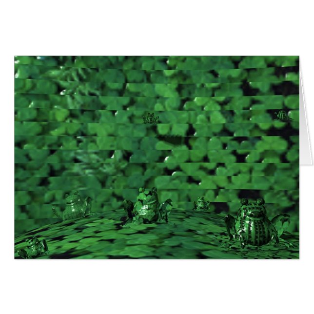 Cartão Sapos (Frente Horizontal)