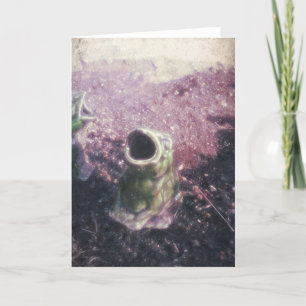 Cartão Sapos no Jardim