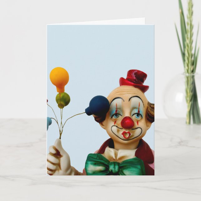 Cartão sarcástico pré-escrito de aniversário (Frente)