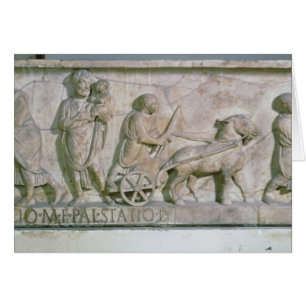 Cartão Sarcófago de Cornelius Statius