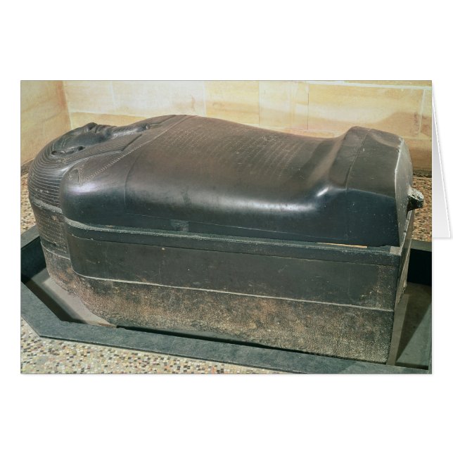 Cartão Sarcófago de Eshmunazar, Rei de Sidon (Frente Horizontal)