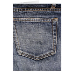 Cartão Sarja de Nimes