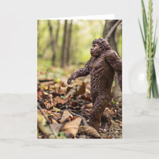 Cartão | Sasquatch de Bigfoot
