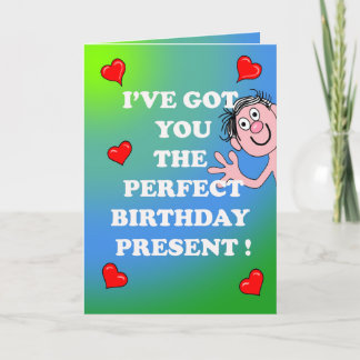 Cartão Saucy Birthday Card