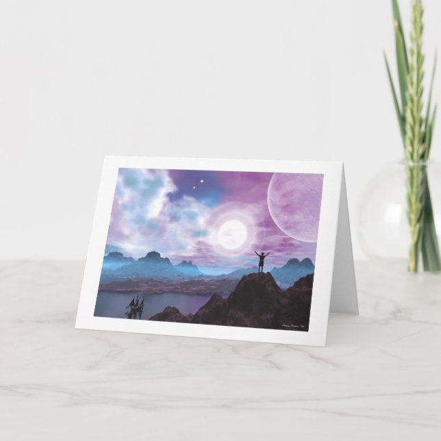 Cartão Saudação ao Sol (Frente)