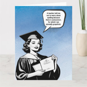 Cartão Saudação Autocorreta