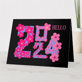 CARTÃO SAUDAÇÃO DE ANO NOVO DE 2024 DA IRMÃ