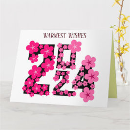 CARTÃO SAUDAÇÃO DE ANO NOVO DE 2024 PARA QUALQUER UM