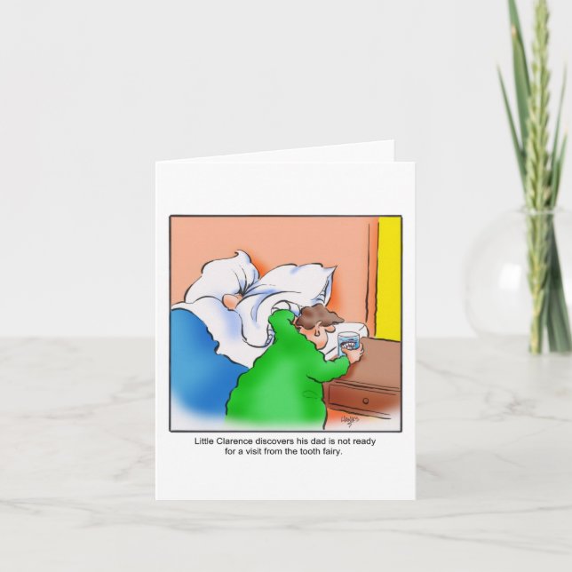 Cartão Saudação de Bobo  (Frente)