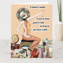 Cartão Saudação de Bom ou Mau Humor Retroativo