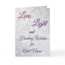 Saudação de desejos de cura