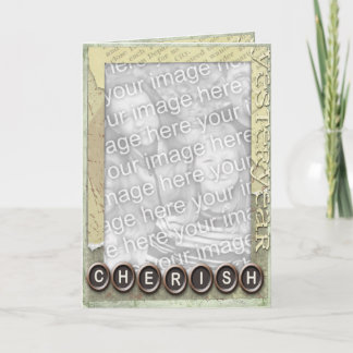 Cartão Saudação de Foto Heritage