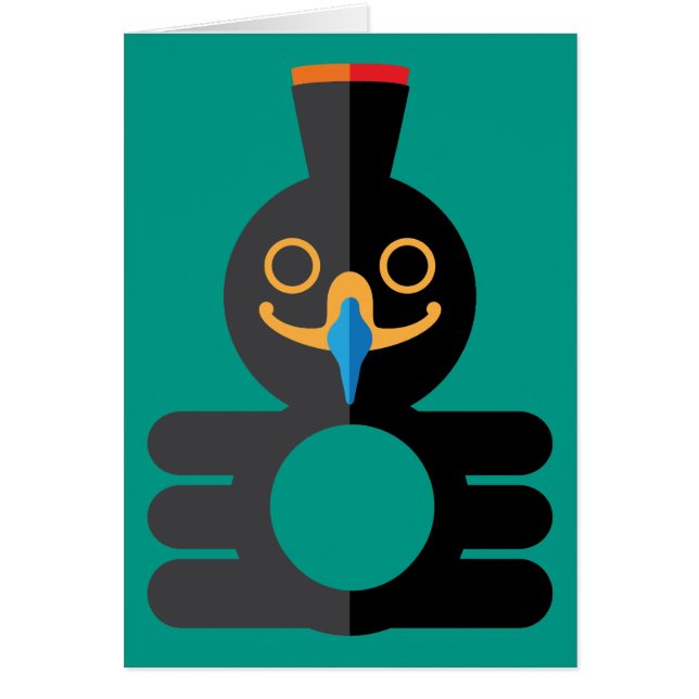 Cartão Saudação de Mo'Haugh Clupkitz (Frente)