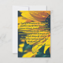 Cartão Saudação de Pic de Escritura de Bíblia 3:24-26 KJV