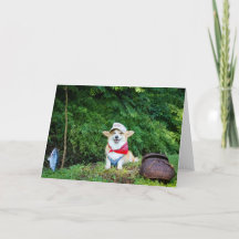 Saudação do vazio Pescador Corgi