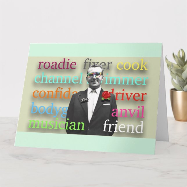 Cartão Saudação MalWear (Planta pequena)