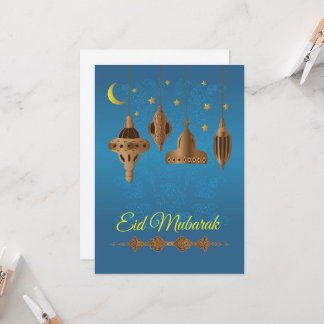 Cartão Saudações a Eid Mubarak