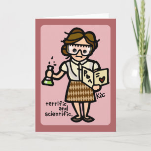 Cartão saudações à gravidade.