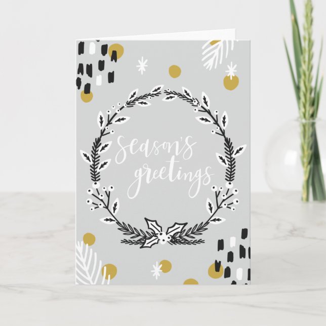 Cartão Saudações da Estação (Frente)