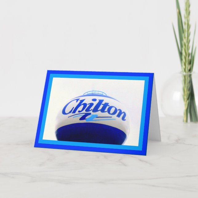 Cartão Saudações De Chilton Wisconsin! (Frente)