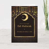 Saudações de Família Eid Mubarak