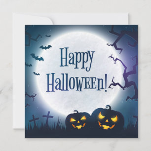 Cartão Saudações de Halloween