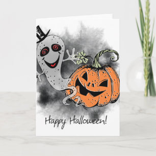 Cartão Saudações de Halloween