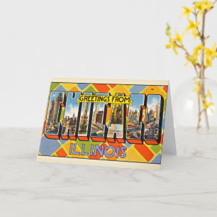 Cartão Saudações de Illinois