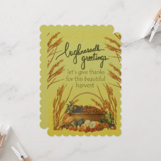 Cartão Saudações de Lughnasadh