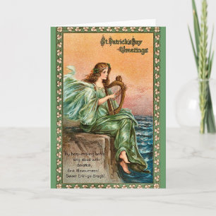 Cartão Saudações de St Patricks