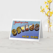 Saudações do Oswego New York Vintage