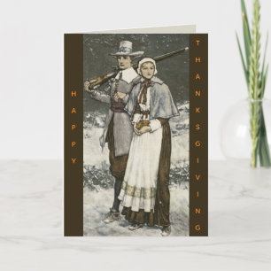 Cartão Saudações Editáveis de Ação de Graças de Aldens Pl