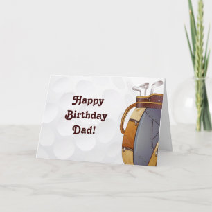 Cartão Saudações Golf