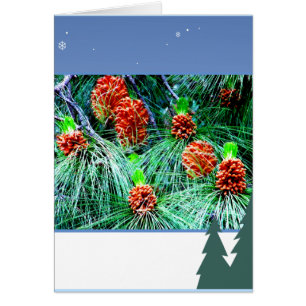 Cartão Saudações por terra_