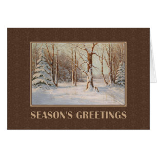 Cartão Saudações Winterwald
