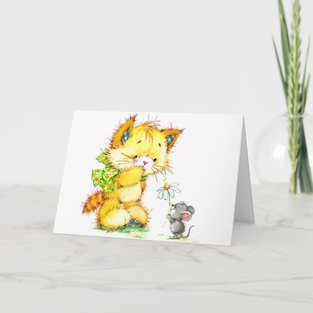 Cartão Saudável - Amor, Amizade, Família (Frente)