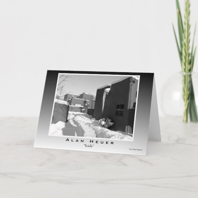 Cartão Saudável - "Icicle" (Frente)