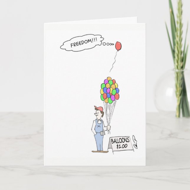 Cartão Saudável: Liberdade! (Frente)