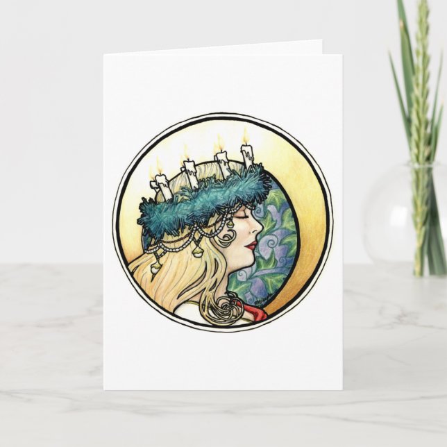 Cartão Saudável "Lúcia" (Frente)