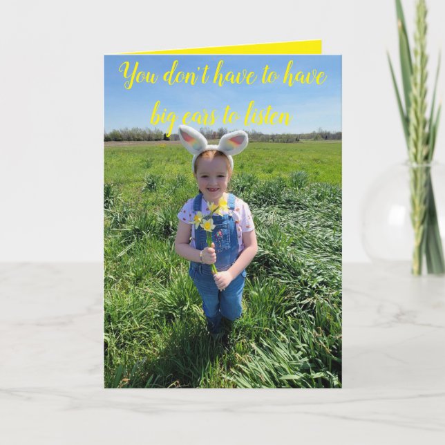 Cartão Saudável "Lucy" (Frente)