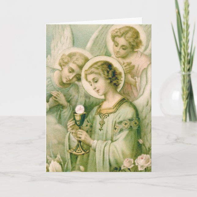 Cartão Saudável: Minha Alma Passa O Véu (Frente)