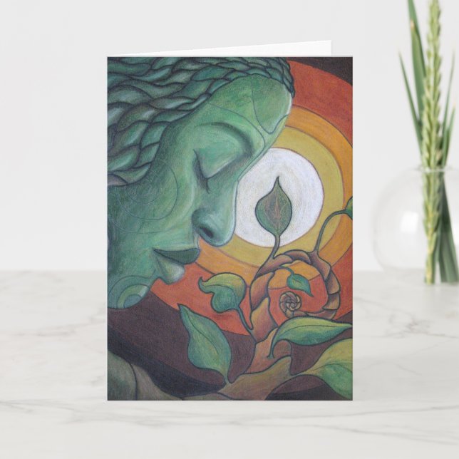 Cartão Saudável: "O Despertar" (Frente)