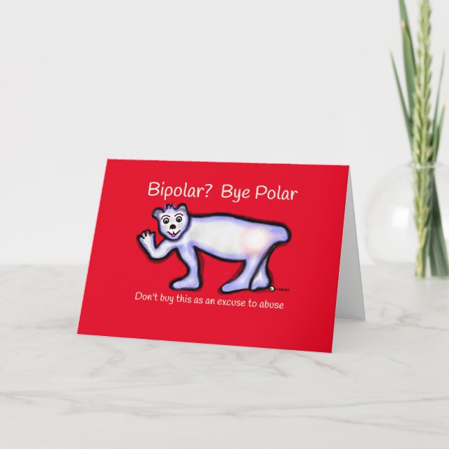 Cartão Saúde mental Bipolar (Frente)