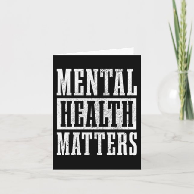 Cartão Saúde Mental S Consciência Mês Fim Do Estigma _4 (Frente)
