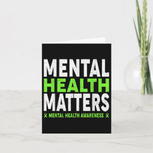 Cartão Saúde Mental S Sensibilização Para A Saúde Mental