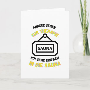 Cartão Saunas Outros Vão à Terapia Saunas