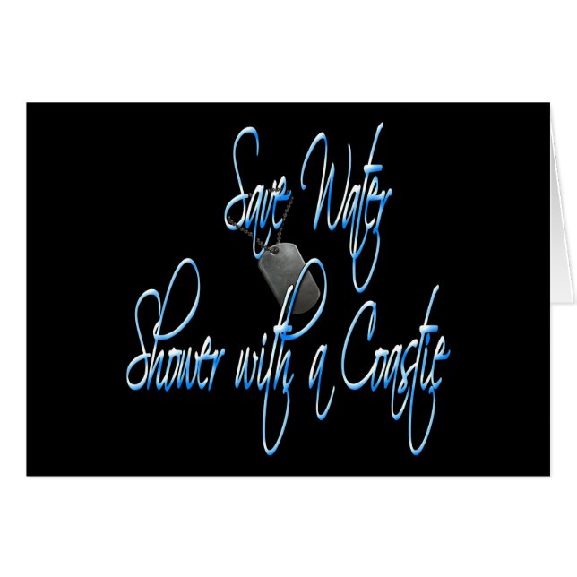 Cartão savewatercoastie3 (Frente Horizontal)