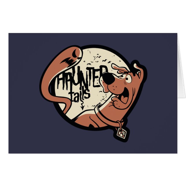 Cartão Scooby-Doo "Caudas Assaltadas" (Frente Horizontal)