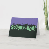 Scooby-Doo! Logotipo Silhouette Monster