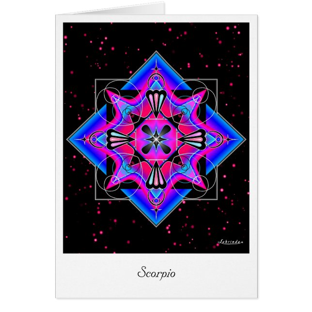Cartão Scorpio (Frente)